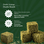 5.8lb | Timothy Hay Cubes for Small Animals